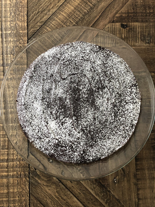 The Nordic Cookbook: Swedish Gooey Chocolate Cake (Kladdkaka)